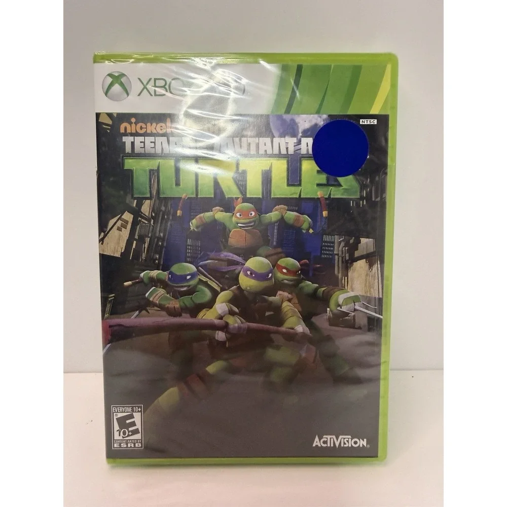 Teenage‎ Mutant Ninja Turtles Xbox 360 Sealed TMNT Nickelodeon